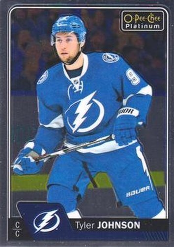 #46 Tyler Johnson - Tampa Bay Lightning - 2016-17 O-Pee-Chee Platinum Hockey