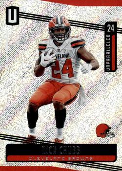 #46 Nick Chubb - Cleveland Browns - 2019 Panini Unparalleled Football