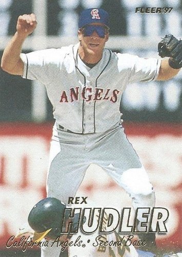 #46 Rex Hudler - California Angels - 1997 Fleer Baseball