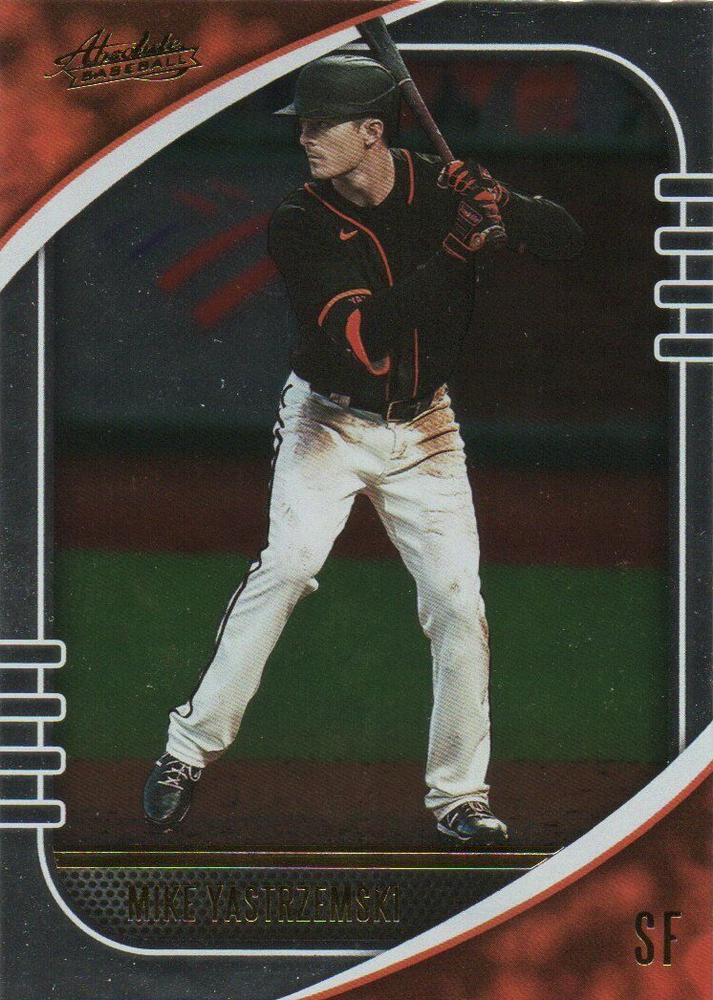 #46 Mike Yastrzemski - San Francisco Giants - 2021 Panini Absolute Baseball