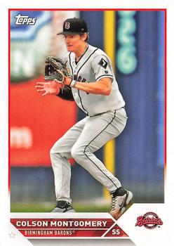 #PD-46 Colson Montgomery - Birmingham Barons - 2023 Topps Pro Debut Baseball
