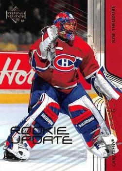 #46 Jose Theodore - Montreal Canadiens - 2003-04 Upper Deck Rookie Update Hockey