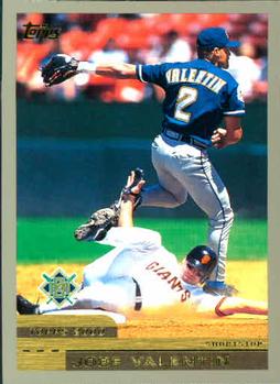 #46 Jose Valentin - Milwaukee Brewers - 2000 Topps Baseball