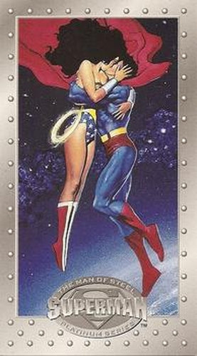 #46 Two of a Kind - 1994 SkyBox Superman Man of Steel Platinum Series