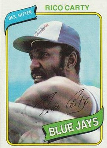 #46 Rico Carty - Toronto Blue Jays - 1980 Topps Baseball