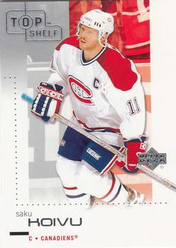 #46 Saku Koivu - Montreal Canadiens - 2002-03 Upper Deck Top Shelf Hockey