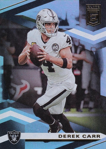 #46 Derek Carr - Las Vegas Raiders - 2020 Donruss Elite Football