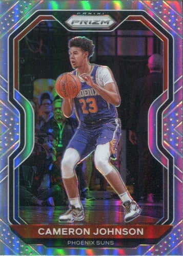 #46 Cameron Johnson - Phoenix Suns - 2020-21 Panini Prizm - Silver Prizms Basketball