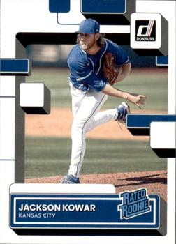 #46 Jackson Kowar - Kansas City Royals - 2022 Donruss Baseball