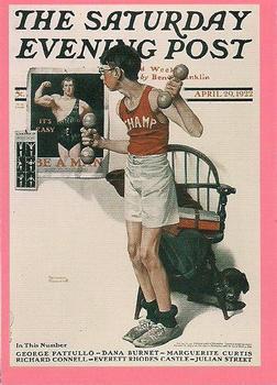 #46 Be A Man! - 1993 Comic Images Norman Rockwell Saturday Evening Post