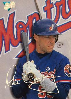 #46 Mike Lansing - Montreal Expos - 1993 Studio Baseball