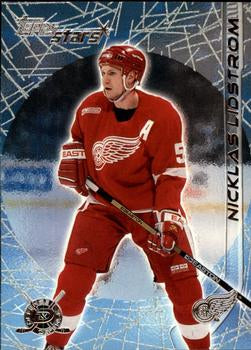 #46 Nicklas Lidstrom - Detroit Red Wings - 2000-01 Topps Stars Hockey