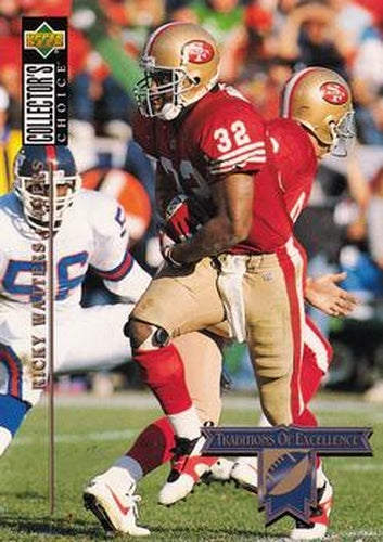 #46 Ricky Watters - San Francisco 49ers - 1994 Collector's Choice Football