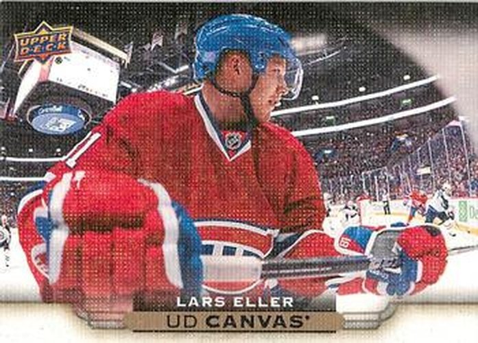 #C46 Lars Eller - Montreal Canadiens - 2015-16 Upper Deck - UD Canvas Hockey