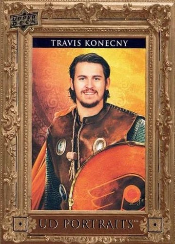 #P46 Travis Konecny - Philadelphia Flyers - 2023-24 Upper Deck - UD Portraits Hockey
