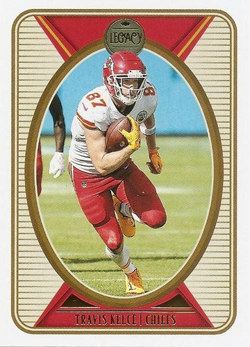 #46 Travis Kelce - Kansas City Chiefs - 2022 Panini Legacy Football