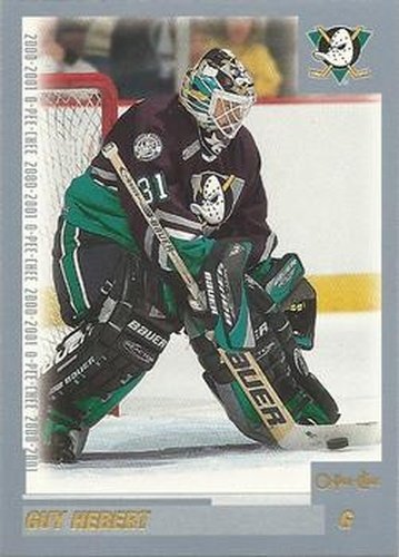 #46 Guy Hebert - Anaheim Mighty Ducks - 2000-01 O-Pee-Chee Hockey
