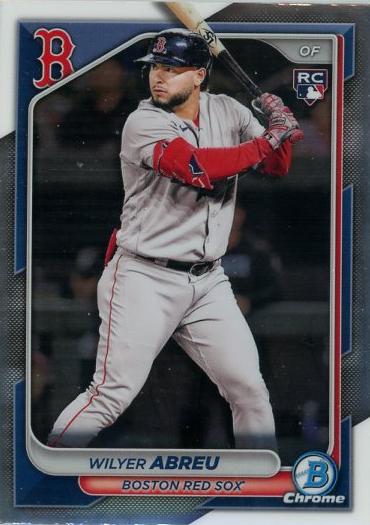 #46 Wilyer Abreu - Boston Red Sox - 2024 Bowman Chrome Baseball