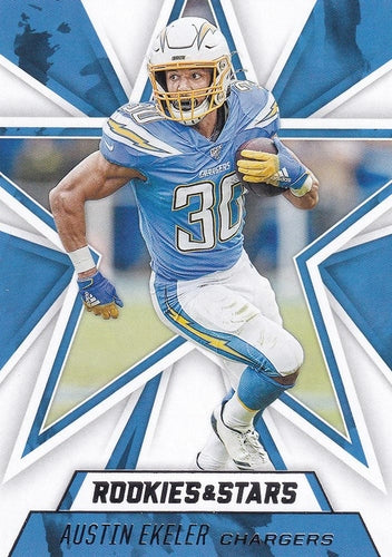 #46 Austin Ekeler - Los Angeles Chargers - 2020 Panini Rookies & Stars Football