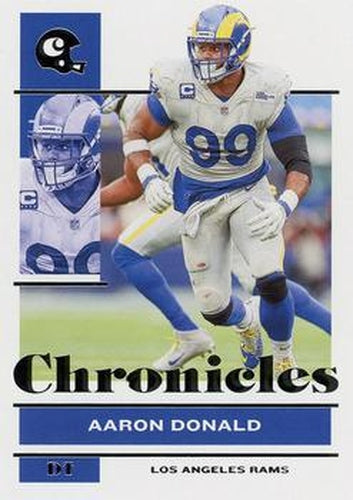 #46 Aaron Donald - Los Angeles Rams - 2021 Panini Chronicles Football