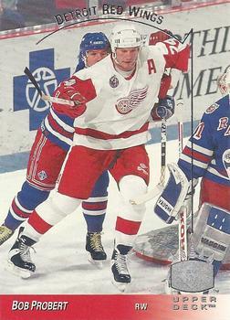 #46 Bob Probert - Detroit Red Wings - 1993-94 Upper Deck - SP Hockey