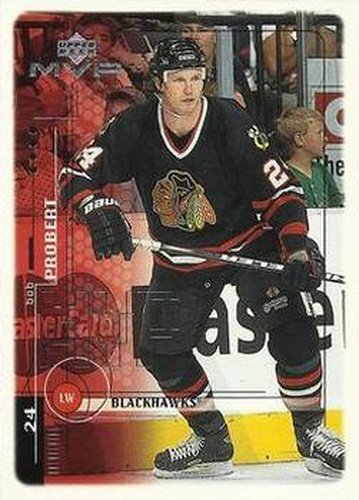 #46 Bob Probert - Chicago Blackhawks - 1998-99 Upper Deck MVP Hockey
