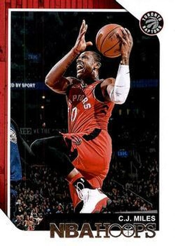 #46 C.J. Miles - Toronto Raptors - 2018-19 Hoops Basketball