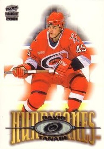 #46 David Tanabe - Carolina Hurricanes - 2000-01 Pacific Paramount Hockey