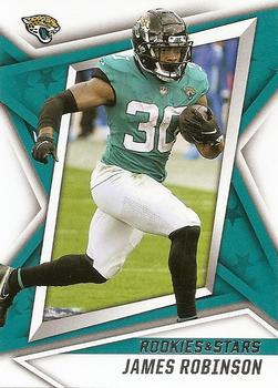 #46 James Robinson - Jacksonville Jaguars - 2021 Panini Rookies & Stars Football
