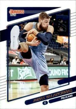 #46 Jonas Valanciunas - New Orleans Pelicans - 2021-22 Donruss Basketball
