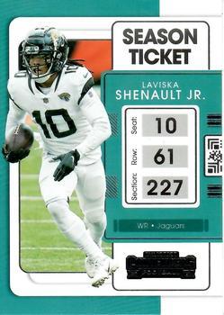 #46 Laviska Shenault Jr. - Jacksonville Jaguars - 2021 Panini Contenders Football