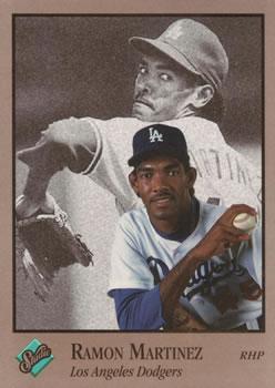 #46 Ramon Martinez - Los Angeles Dodgers - 1992 Studio Baseball