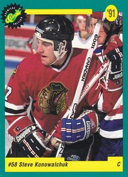 #46 Steve Konowalchuk - Washington Capitals - 1991 Classic Draft Picks Hockey
