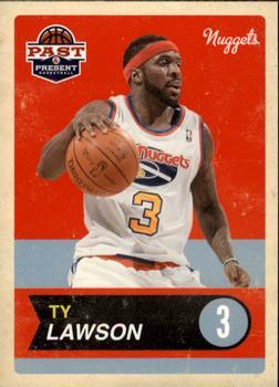 #46 Ty Lawson - Denver Nuggets - 2011-12 Panini Past & Present Basketball