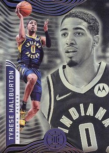 #46 Tyrese Haliburton - Indiana Pacers - 2021-22 Panini Illusions Basketball