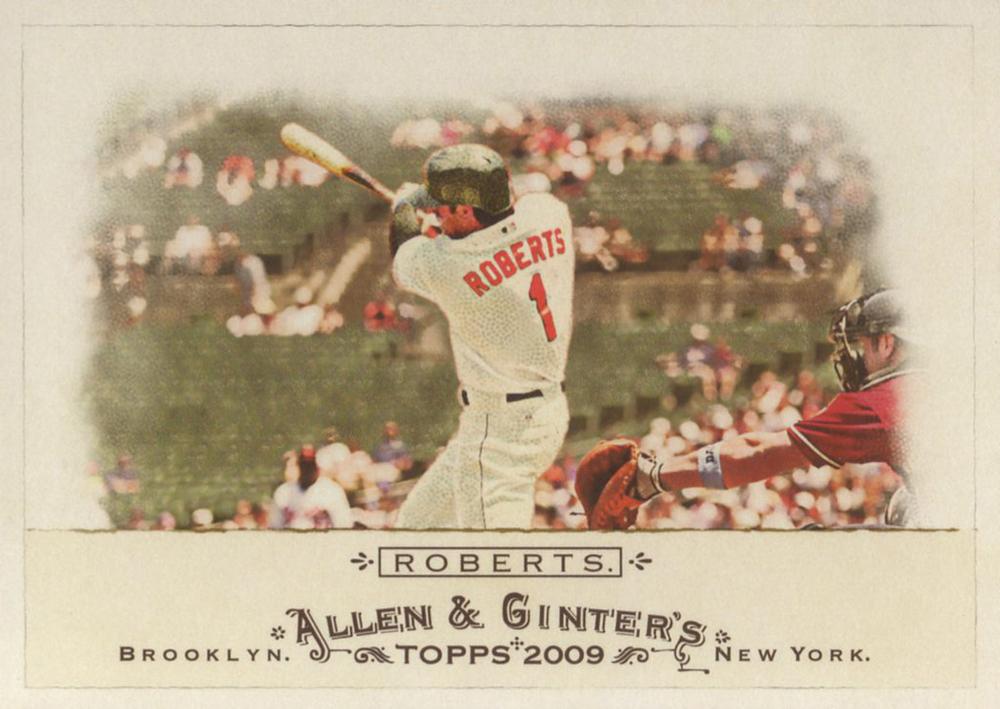 #46 Brian Roberts - Baltimore Orioles - 2009 Topps Allen & Ginter Baseball