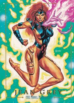 #46 Jean Grey - 1992 SkyBox Marvel Masterpieces