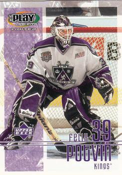 #46 Felix Potvin - Los Angeles Kings - 2001-02 Upper Deck Playmakers Hockey