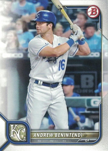 #46 Andrew Benintendi - Kansas City Royals - 2022 Bowman Baseball