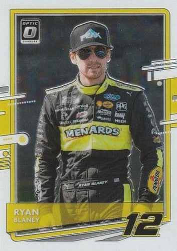 #46 Ryan Blaney - Team Penske - 2021 Donruss - Optic Racing