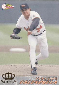 #46 Fernando Valenzuela - Baltimore Orioles - 1994 Pacific Baseball