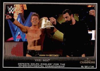 #46 The Miz - 2015 Topps WWE Road to Wrestlemania Wrestling
