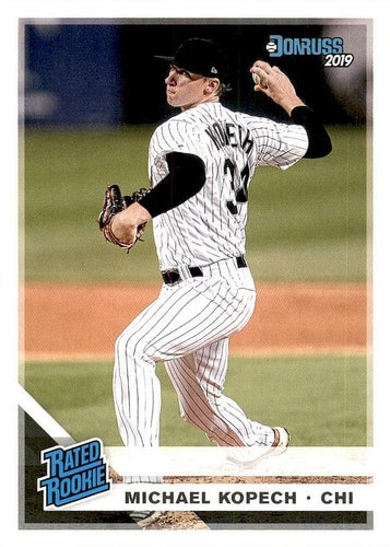 #46 Michael Kopech - Chicago White Sox - 2019 Donruss Baseball