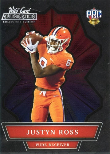 #ANBC-46 Justyn Ross - Clemson Tigers - 2021 Wild Card Alumination NIL Football