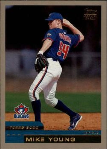 #T46 Mike Young - Toronto Blue Jays - 2000 Topps Traded & Rookies Baseball