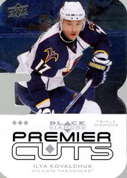 #PDC46 Ilya Kovalchuk - Atlanta Thrashers - 2008-09 Upper Deck Black Diamond - Premier Die Cut Hockey