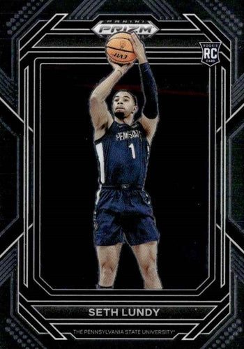 #46 Seth Lundy - Penn State Nittany Lions - 2023 Panini Prizm Draft Picks Basketball