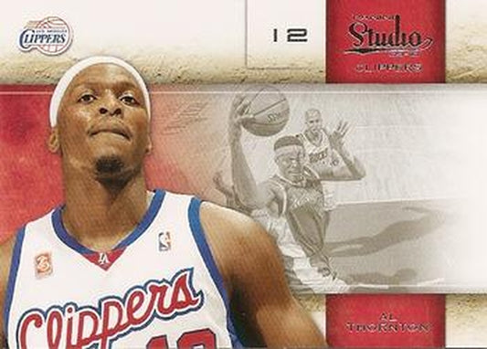 #46 Al Thornton - Los Angeles Clippers - 2009-10 Panini Studio Basketball
