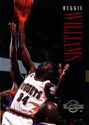#46 Reggie Williams - Denver Nuggets - 1994-95 SkyBox Premium Basketball