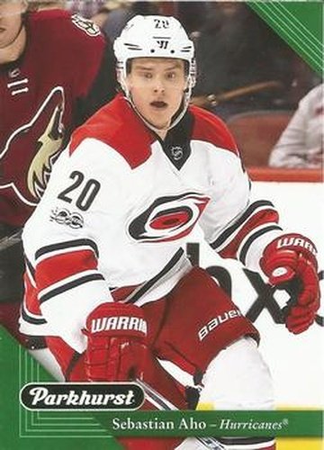 #46 Sebastian Aho - Carolina Hurricanes - 2017-18 Parkhurst Hockey